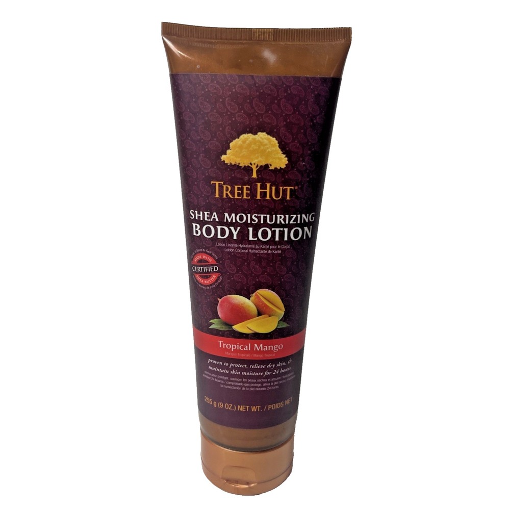 Tree Hut Shea Moisturizing Body Lotion Tropical Mango New